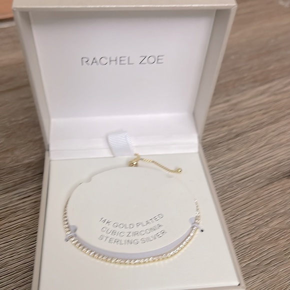 Rachel Zoe Jewelry - Rachel Zoe sterling silver 14KT plated Bracelet. New